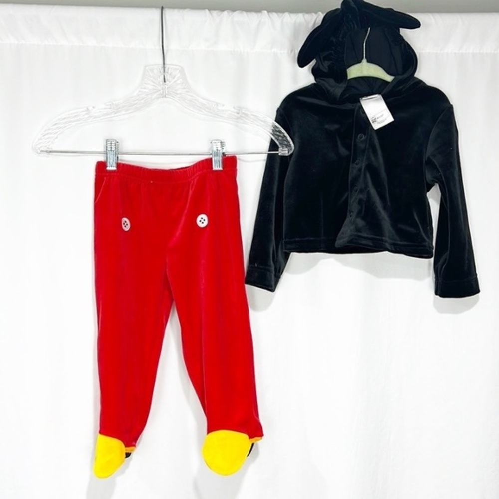 DISNEY Store Velvet Mickey Mouse Costume 18-24 months Costume